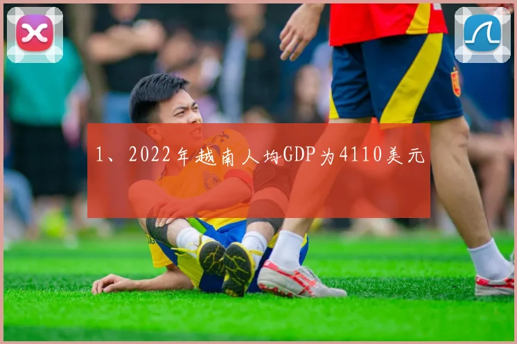 1、2022年越南人均GDP为4110美元